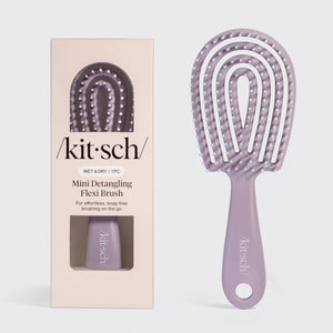 Mini Detangling Flexi Brush - Violet