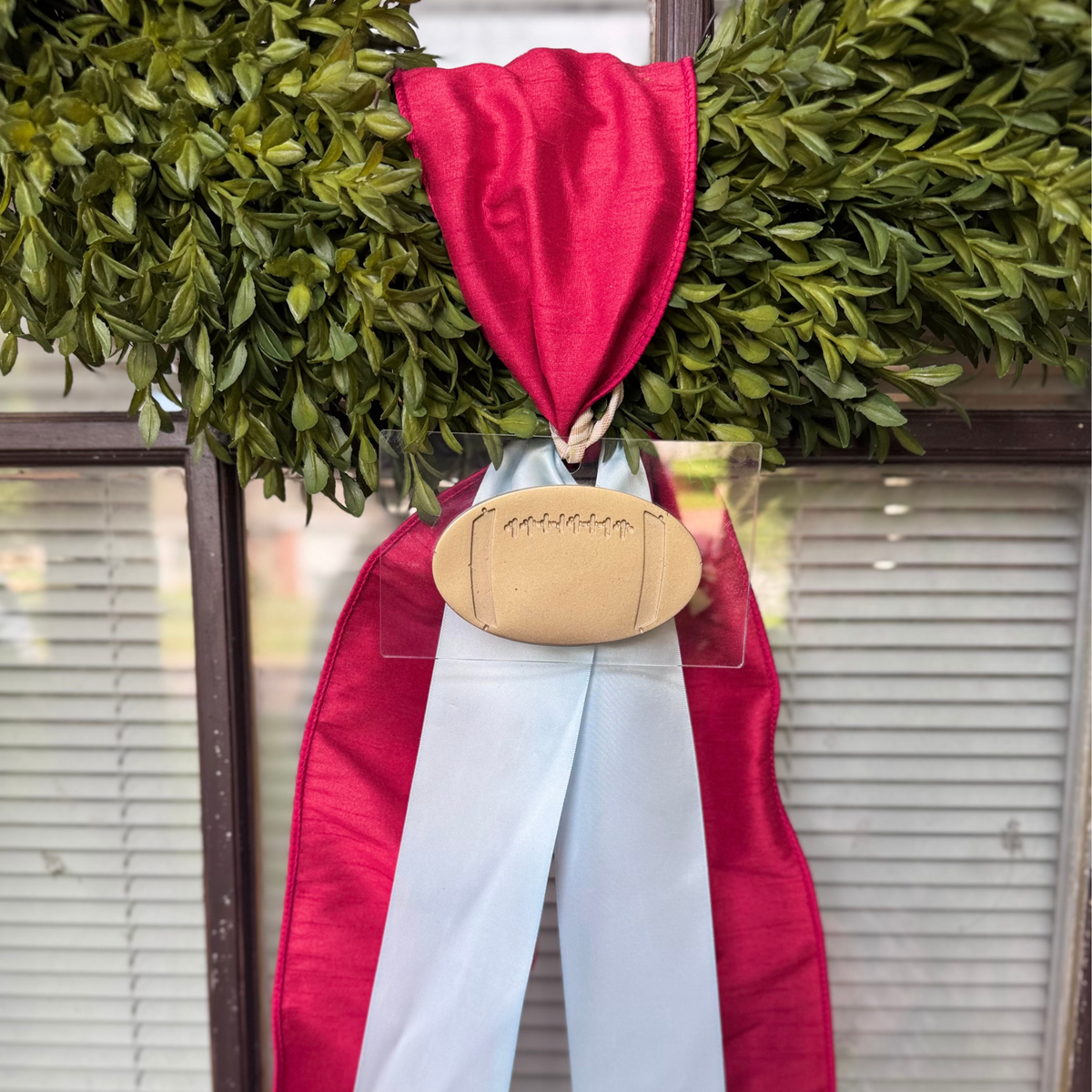 Wreath Ornament - Football