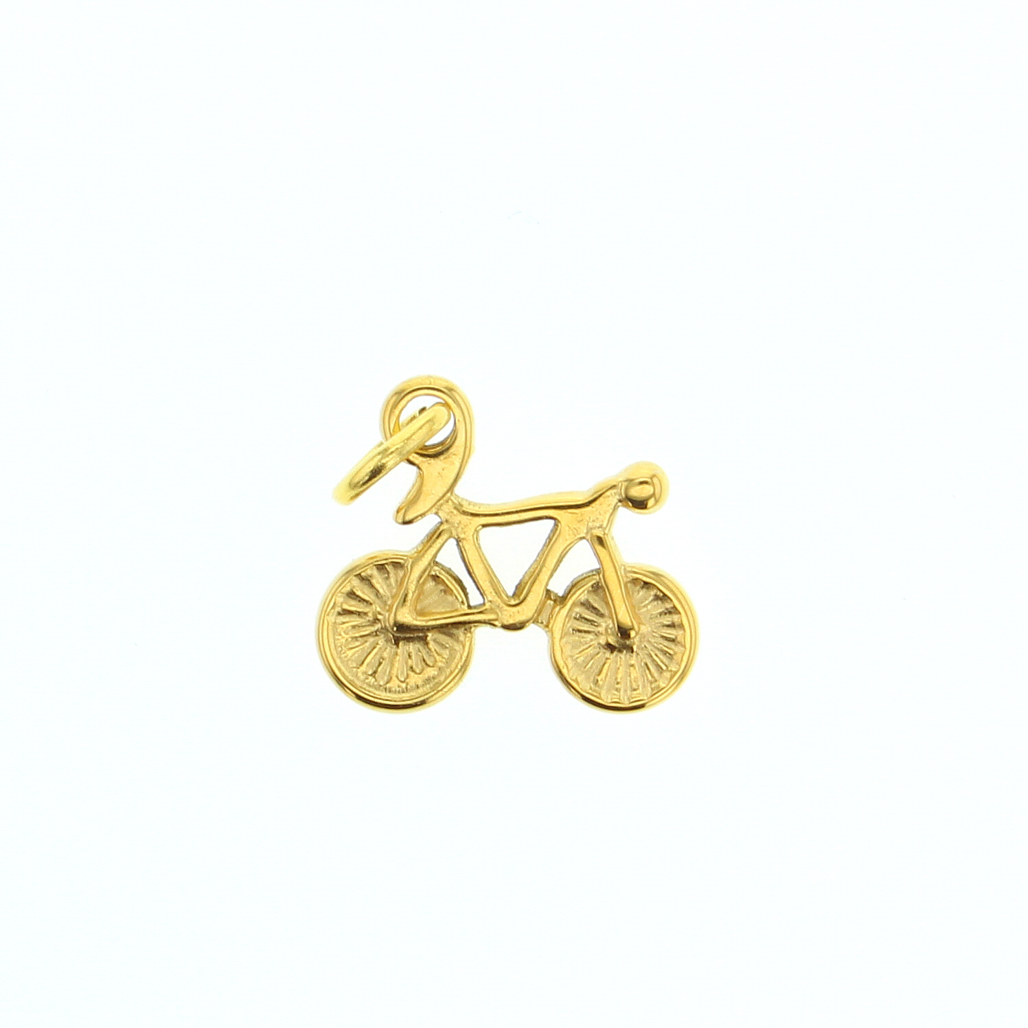 Gold Bicycle Charm