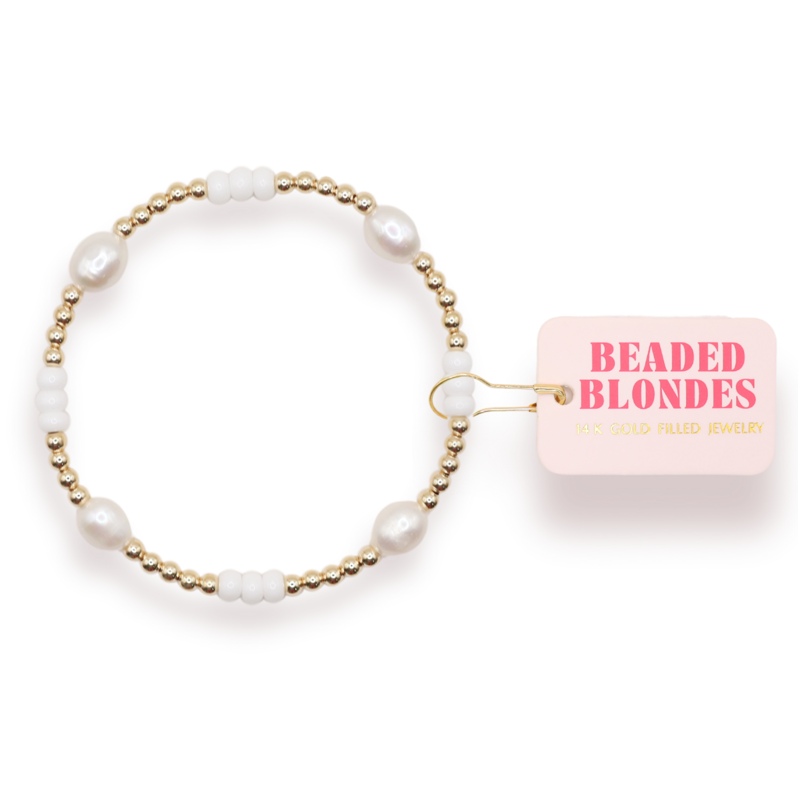 White Pearl Poppi Bracelet