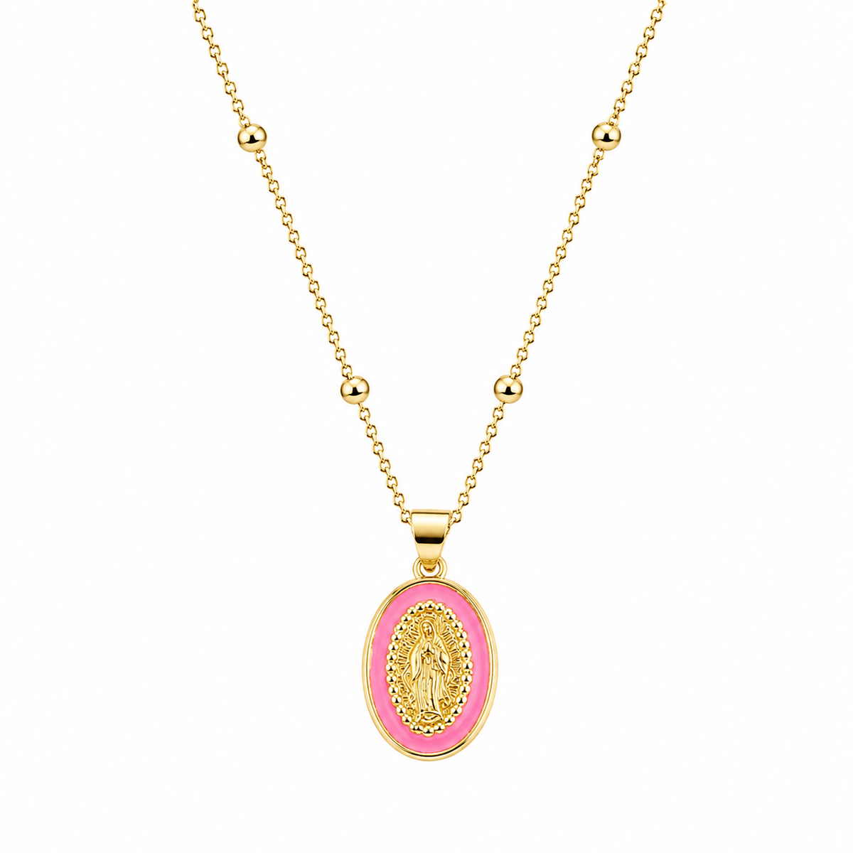 Saving Grace Necklace - Pink