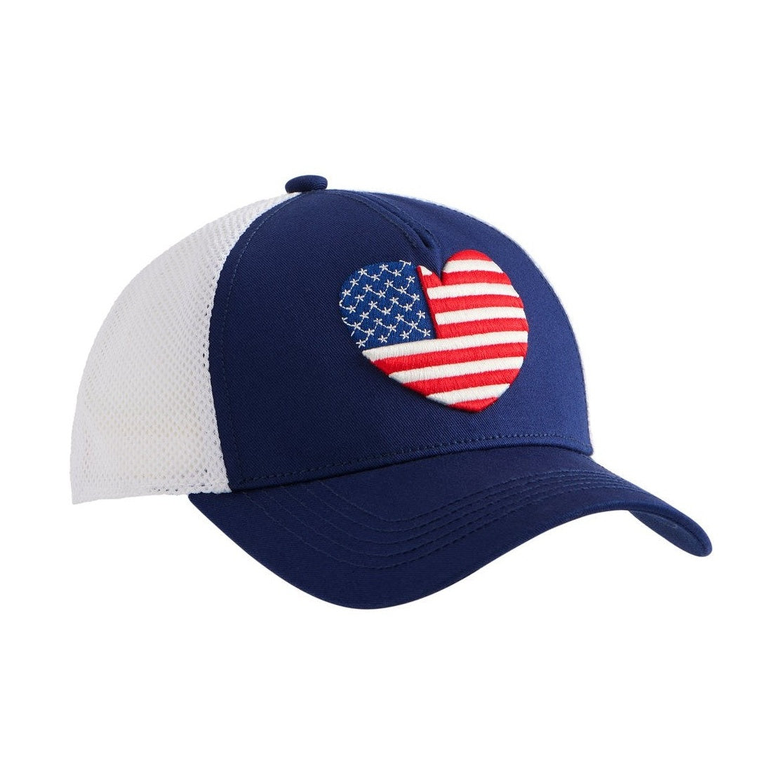 Heart Flag Trucker Hat