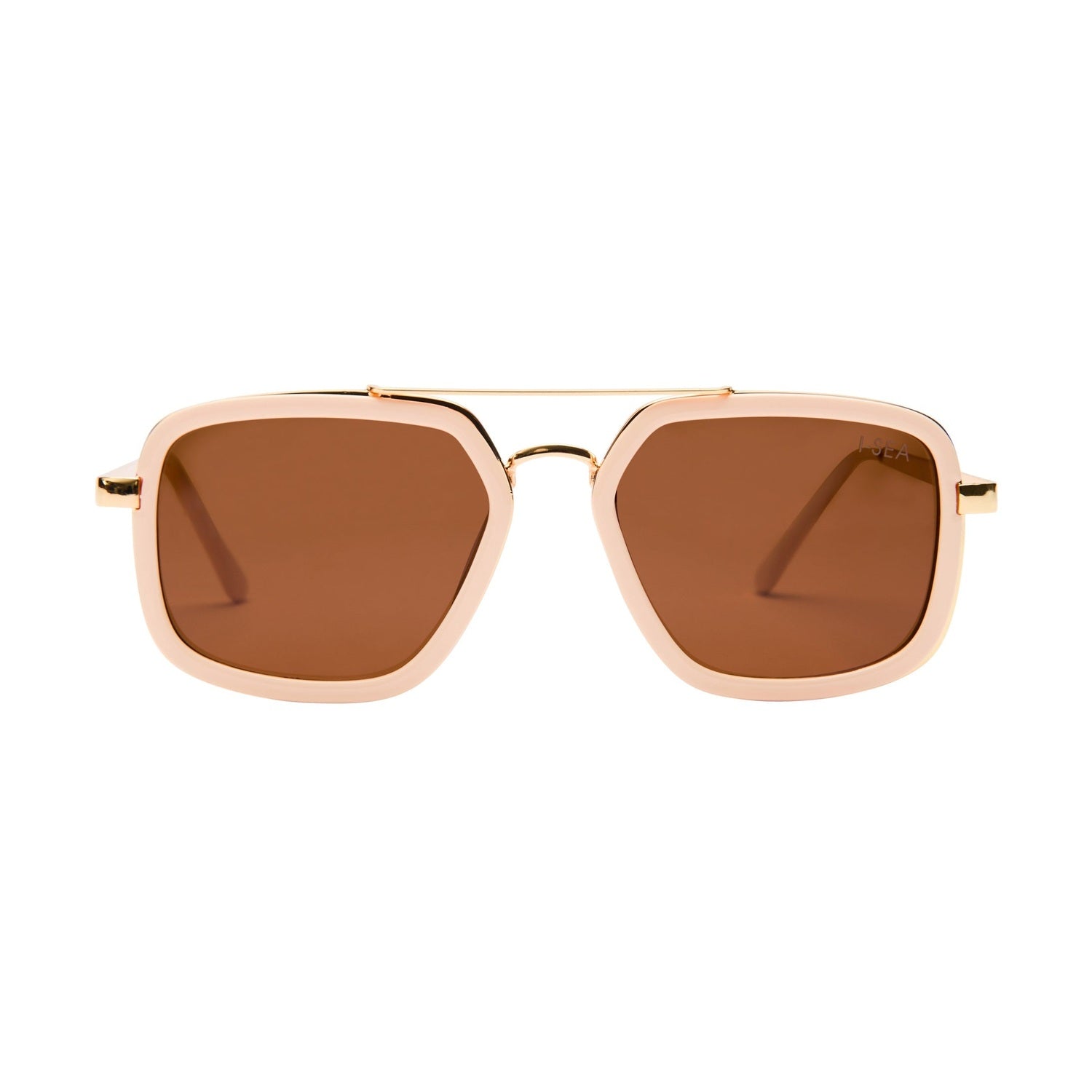 Cruz Sunglass - Cream/Brown
