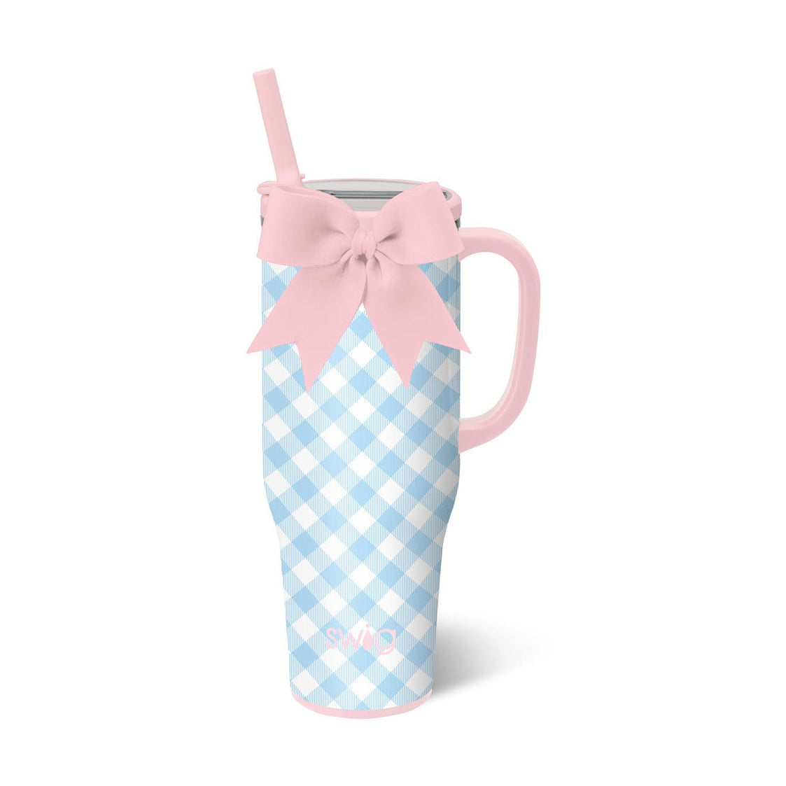 Gingham Mega Mug 40oz
