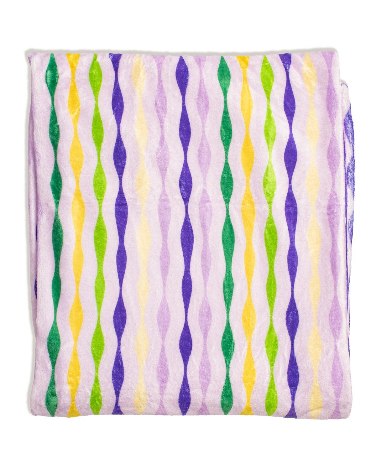 Mardi Party Striped Throw