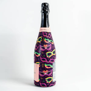 Mardi Masquerade Bottle Wrap - Champagne Collection