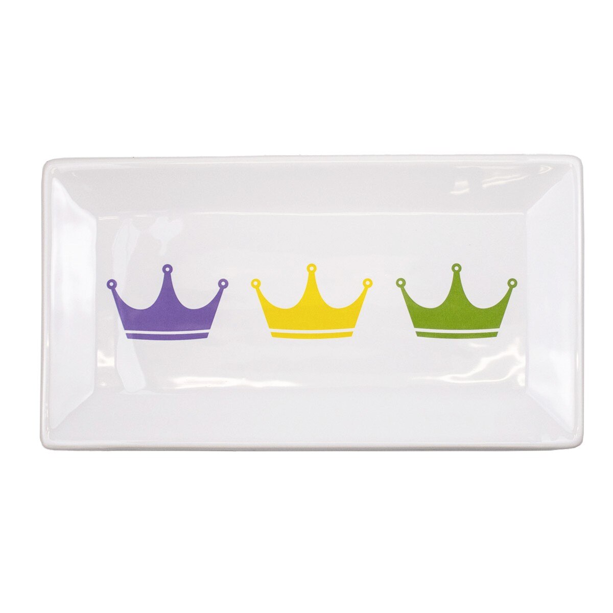 Victoria Crown Rectangle Platter