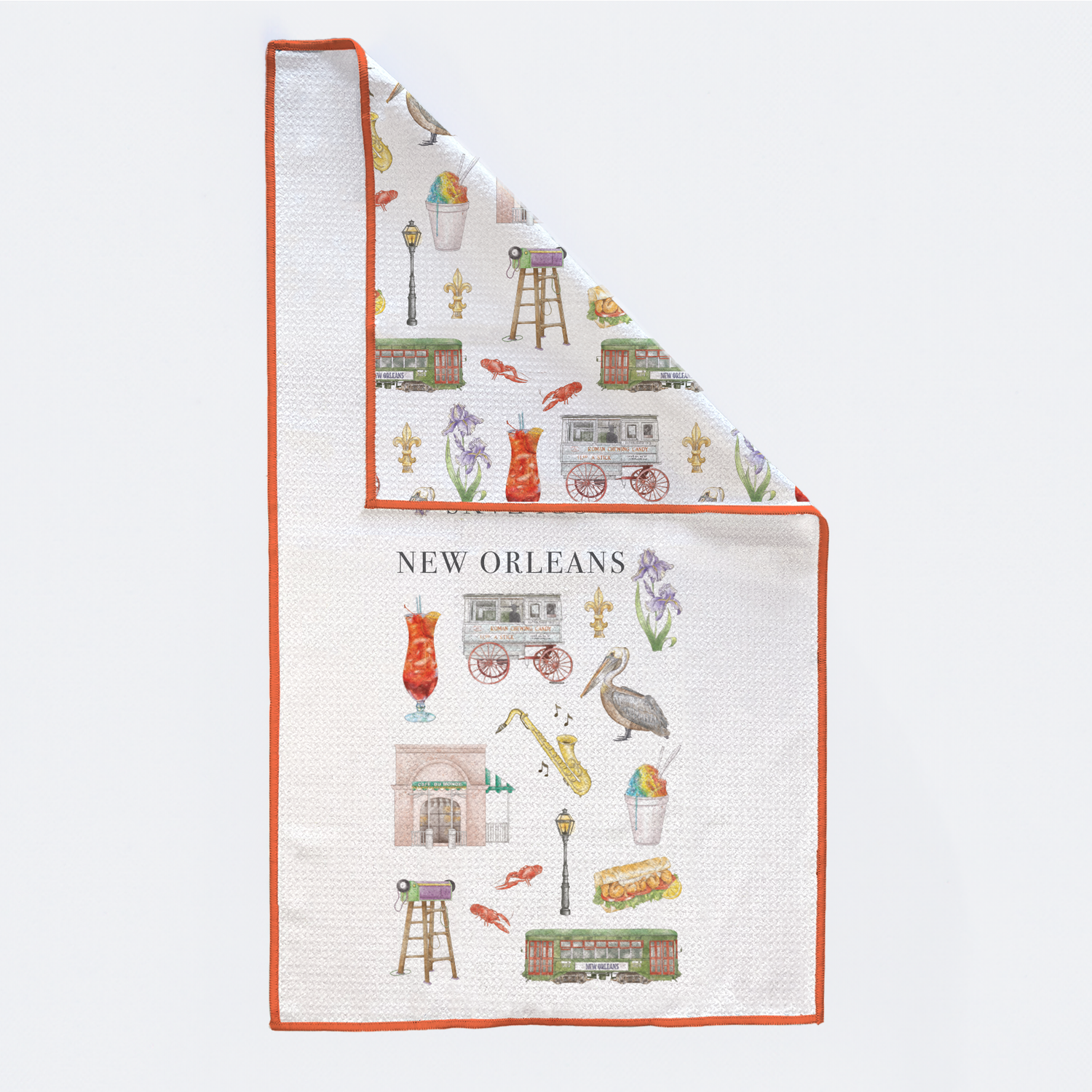 New Orleans Icon Kitchen Towel
