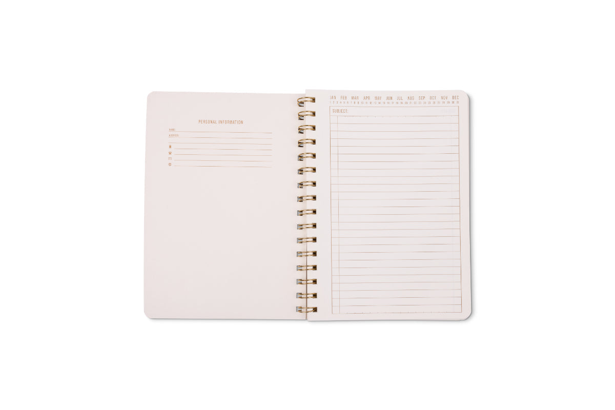 Pink Pinwheel Notebook - Sm