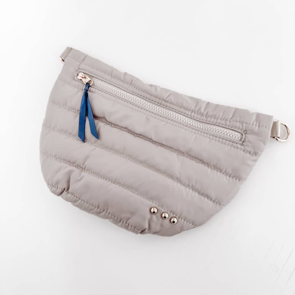 Sand - Jolie Puffer Belt Bag