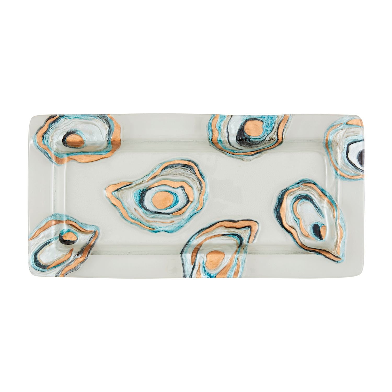 Glass Oyster Platter