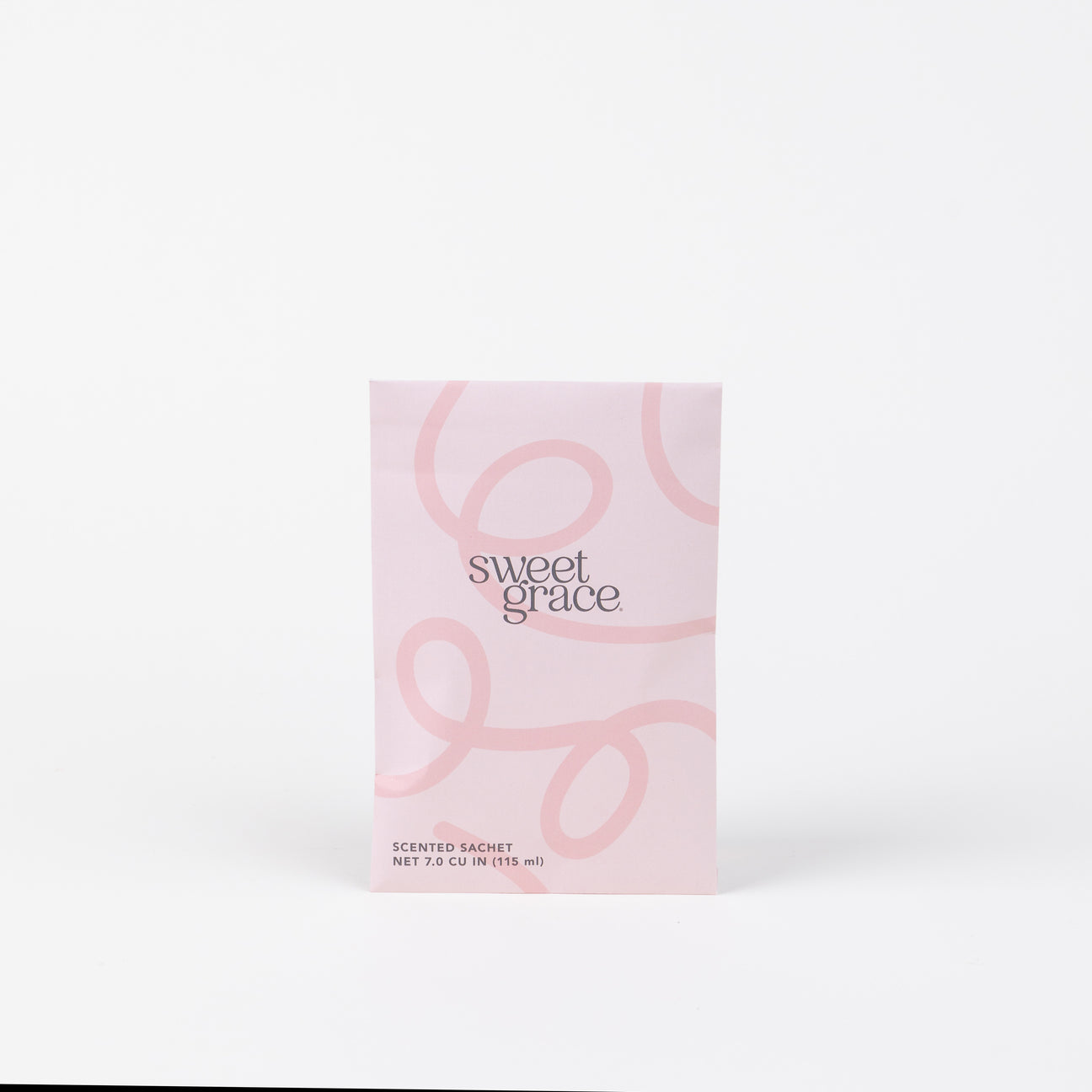 Sweet Grace scented sachet packaging on a white background