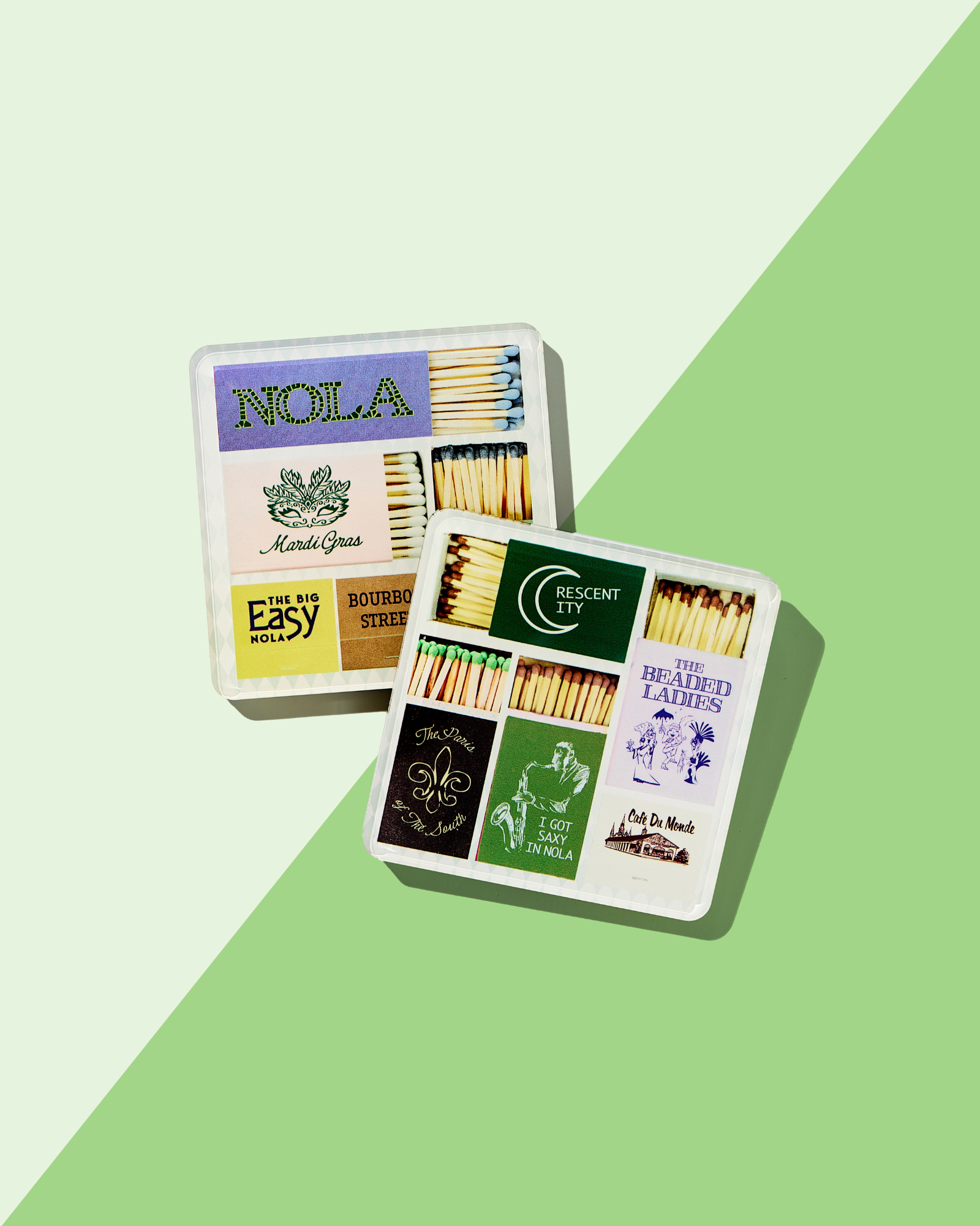 New Orleans Matchbook Coaster