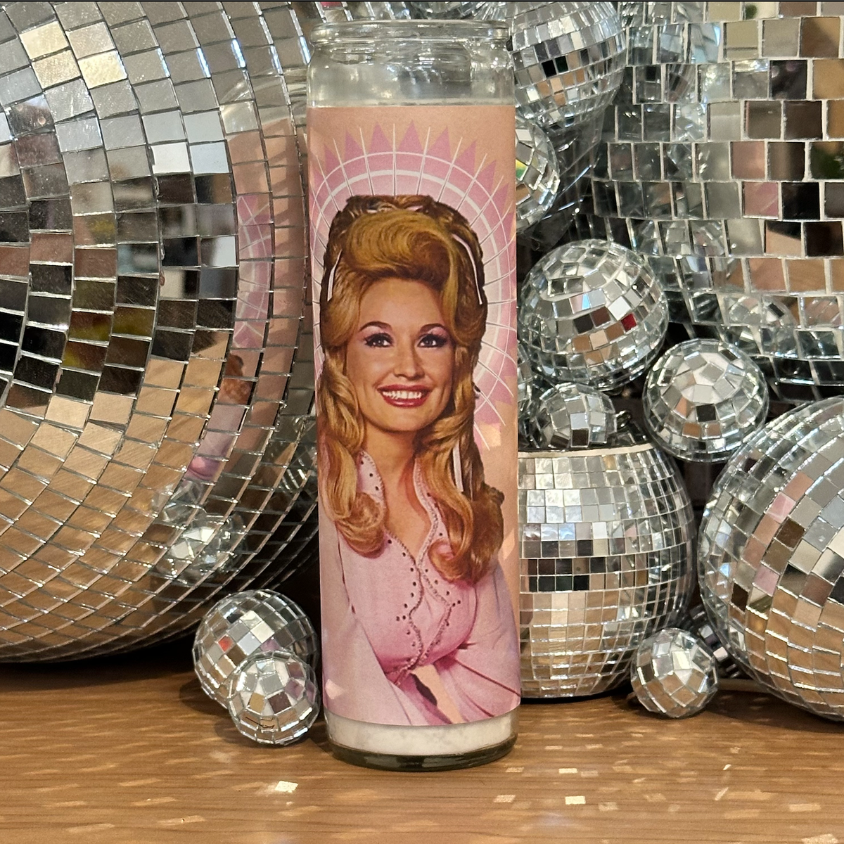Dolly Parton Inspired Prayer Candle