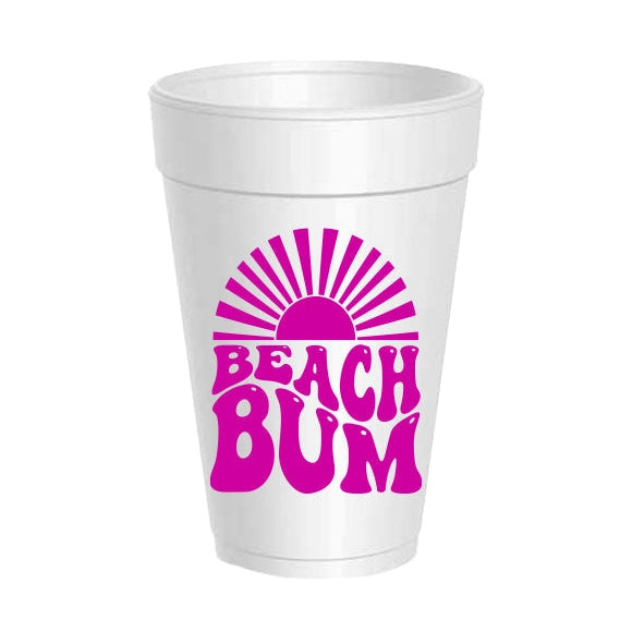 Beach Bum Party Cups