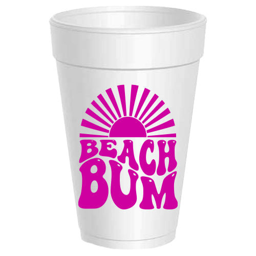 Beach Bum Party Cups