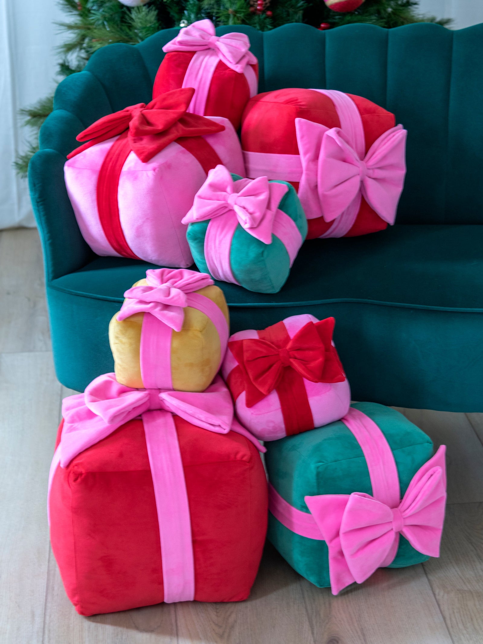 Gift Box Pillow