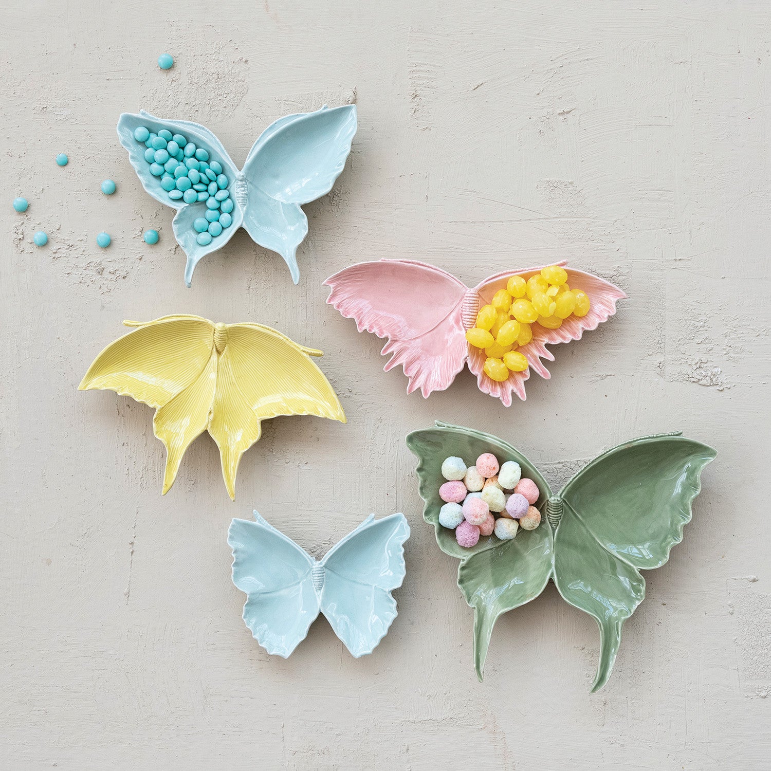 Ceramic Butterfly Dish