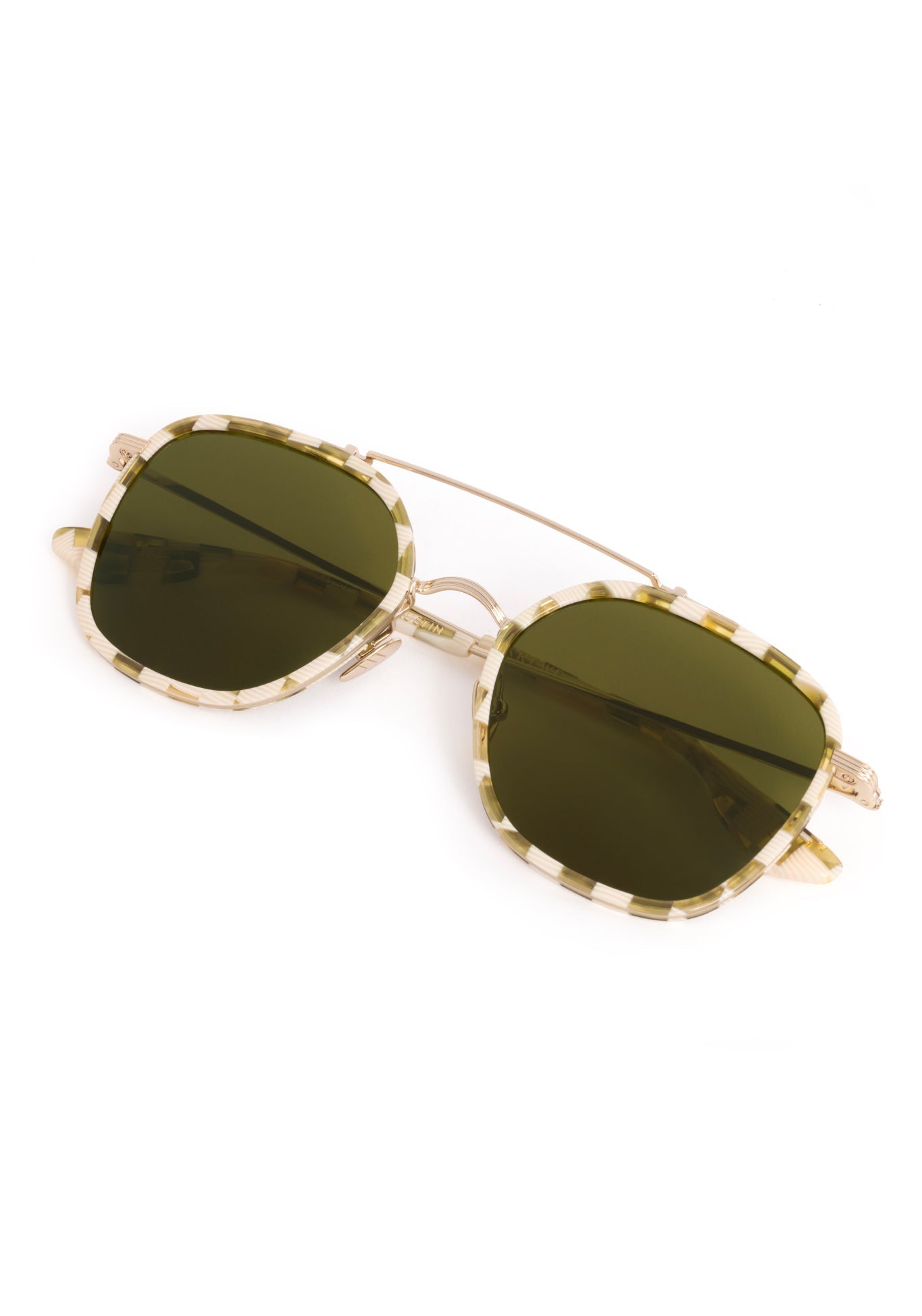 Austin Eyewear- 12K Titanium + Oki Yuzu