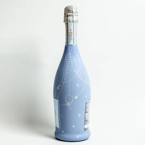 Blue Pearls and Prosecco Bottle Wrap - Prosecco Collection