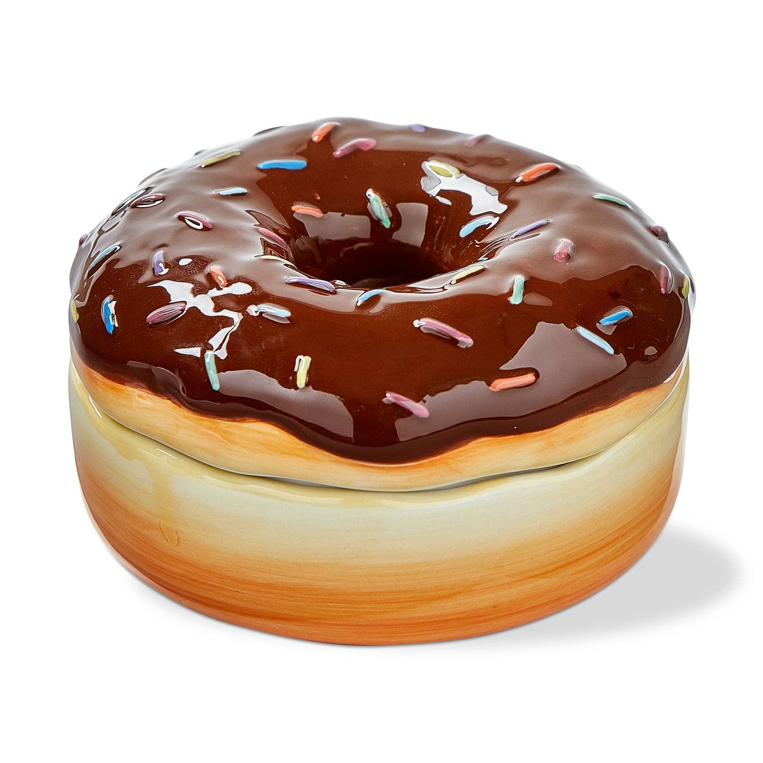 Sprinkle Donut Trinket Dish - Chocolate