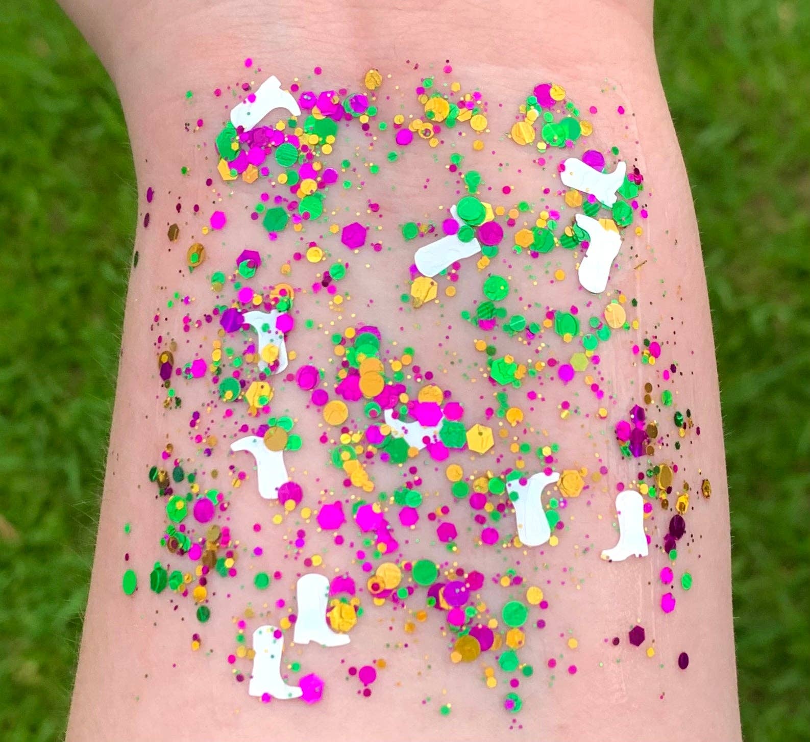 Marching Boot Glitter