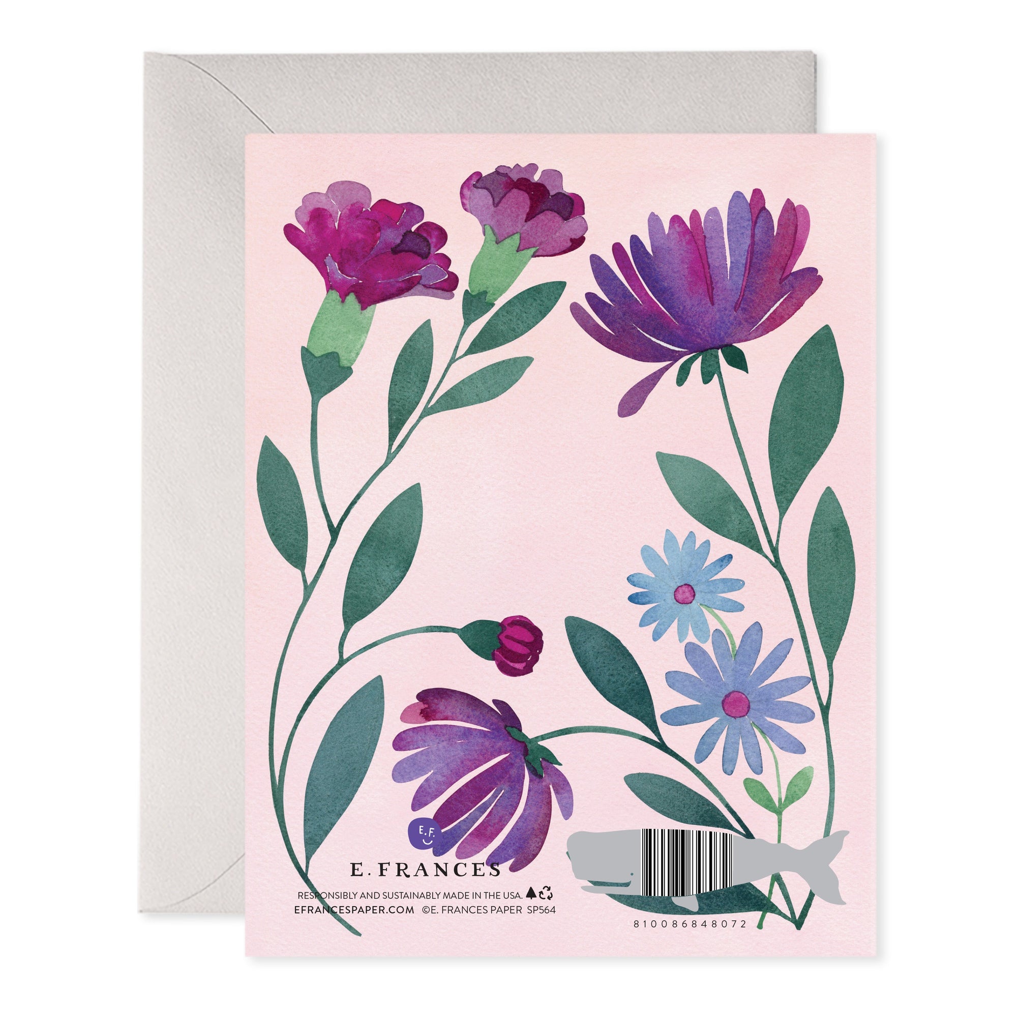 Card - Purple Floral Mother's Day