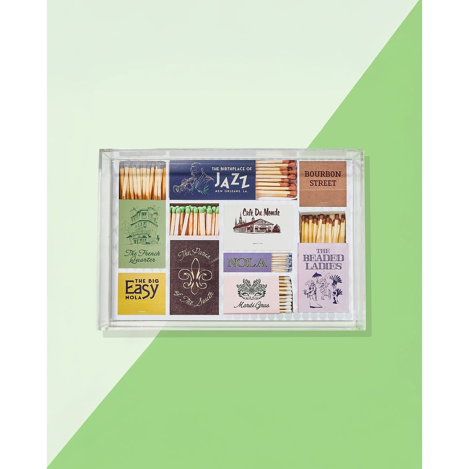 New Orleans Matchbook Tray- Small