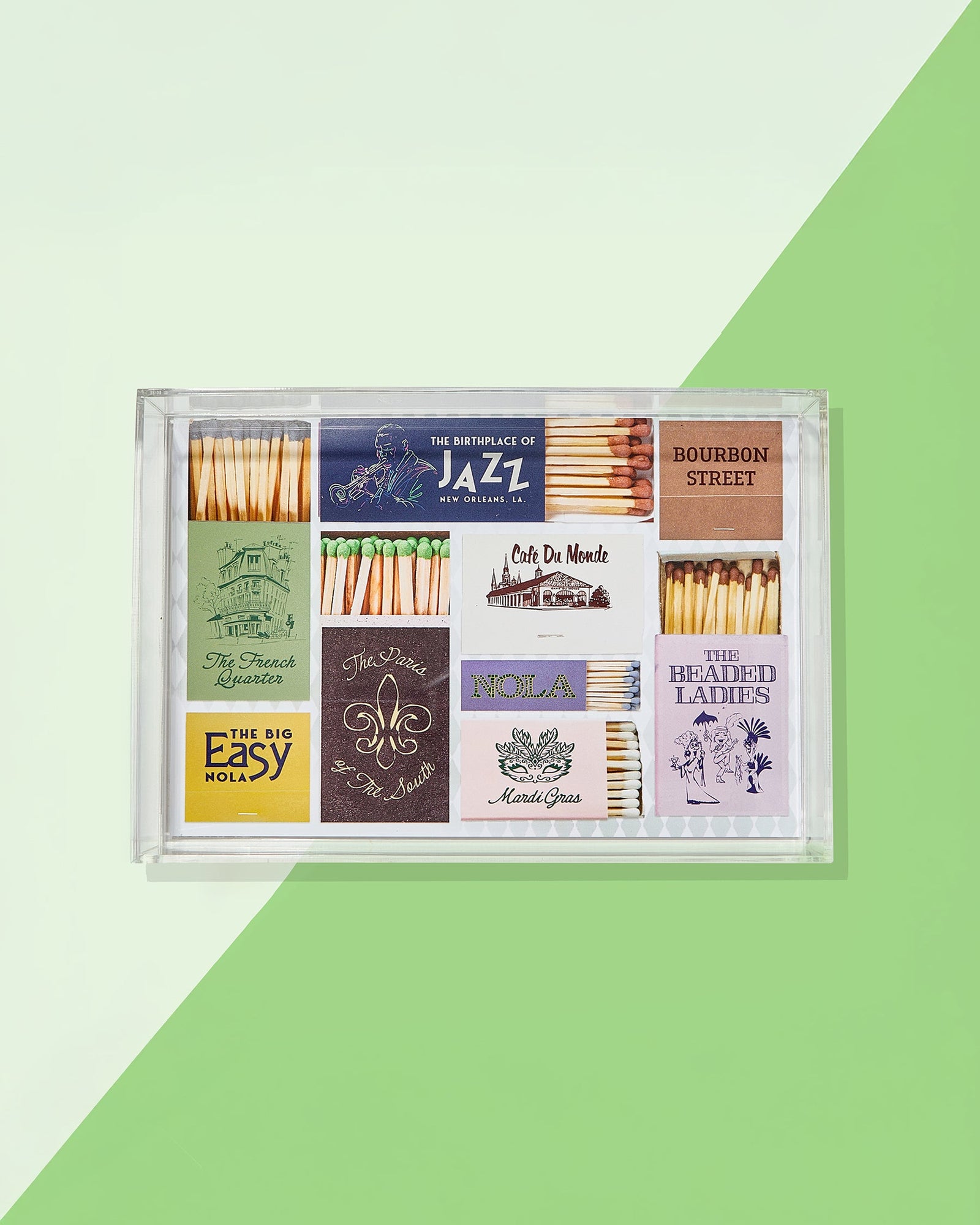 New Orleans Matchbook Tray- Small