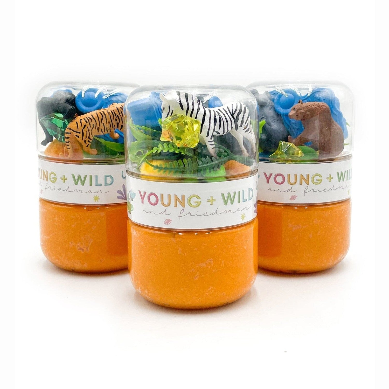 Zoo Grab & Go Dough Jar