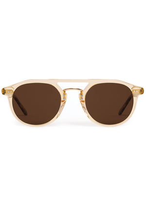 Markle Eyewear- Champagne + Rue Tortoise 18K Polarized