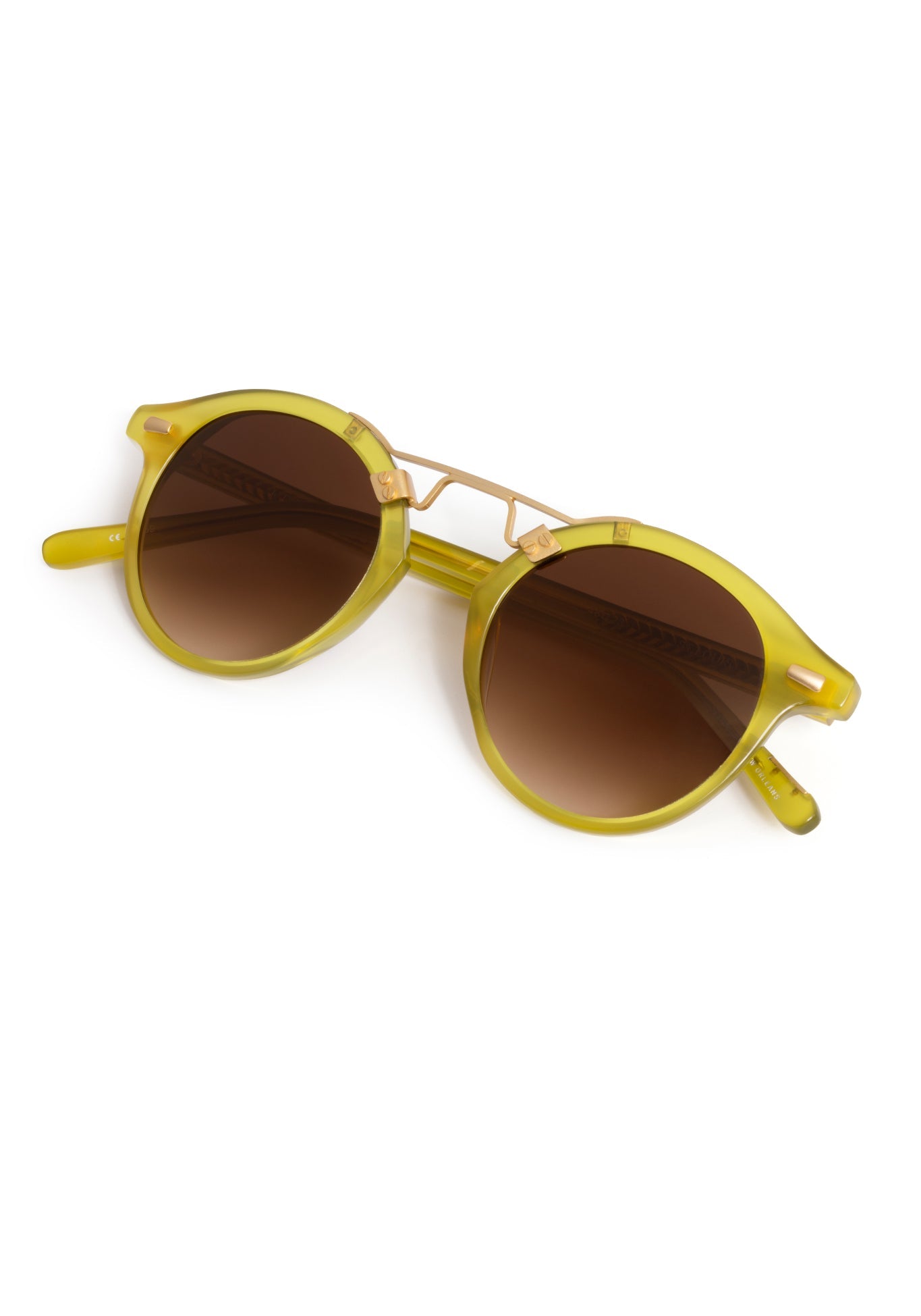 St. Louis Eyewear- Chartreuse 18K