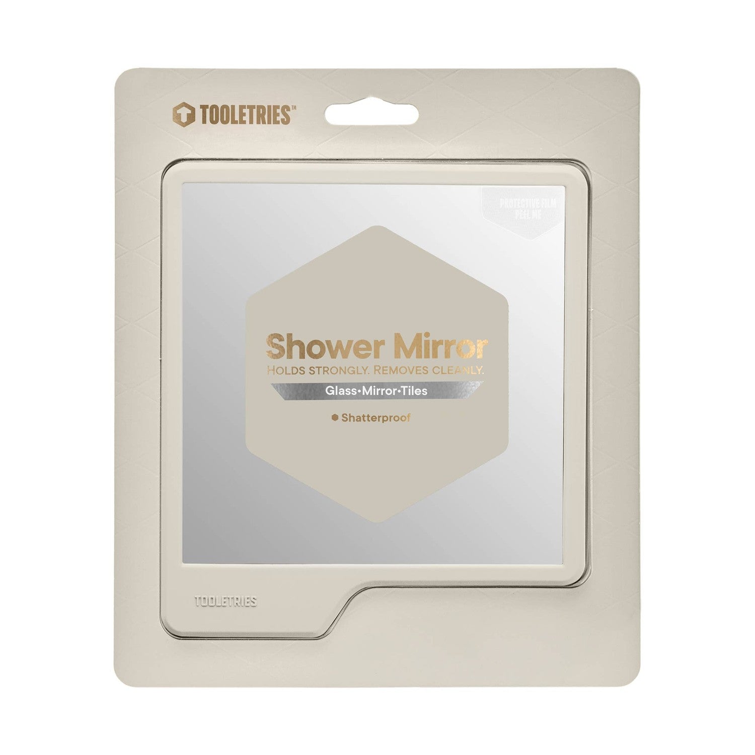 The Oliver- Shower Mirror - Sand