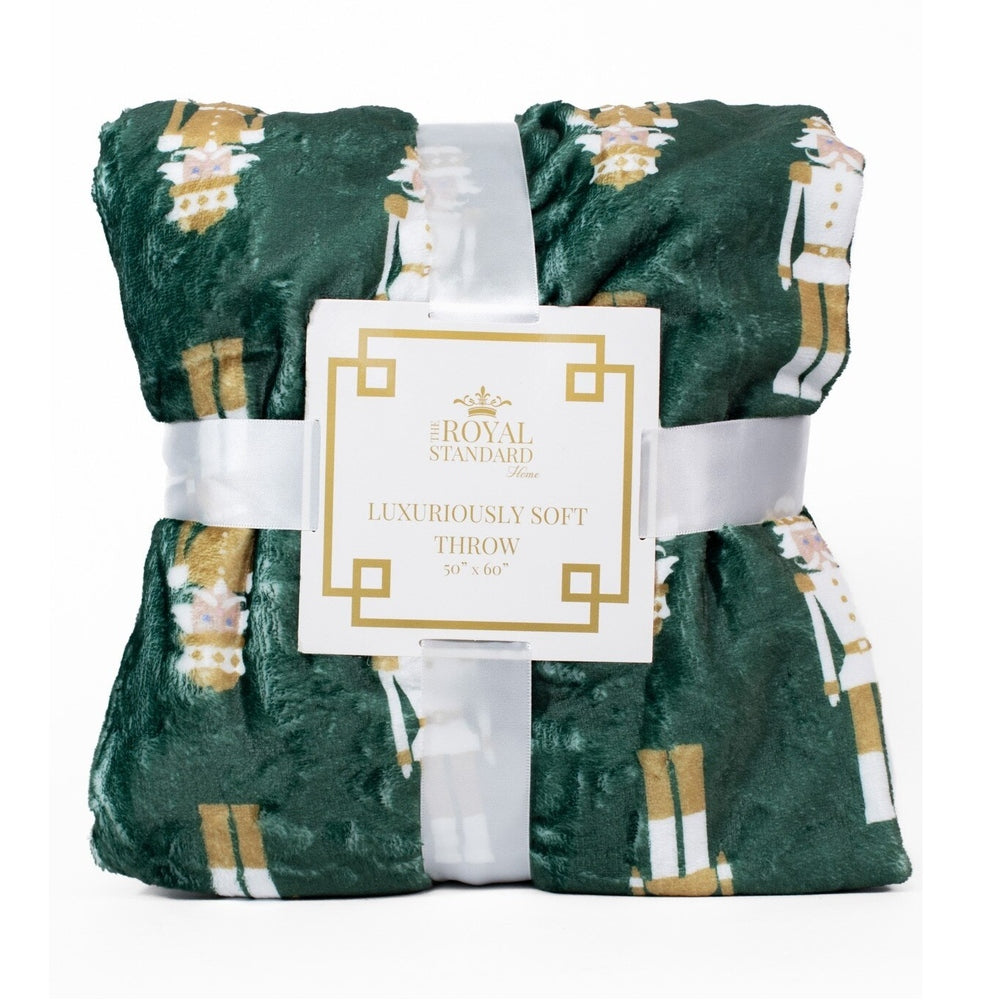 Alpine Nutcracker Throw 50x60