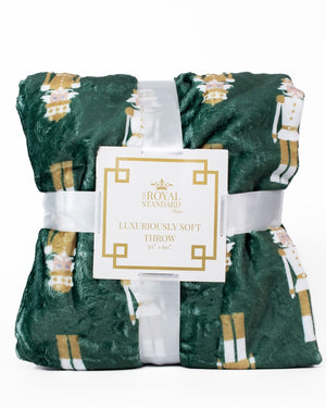 Alpine Nutcracker Throw 50x60