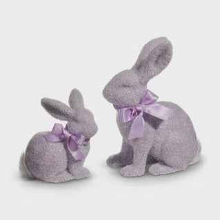 Purple Beaded Bunnies - Short