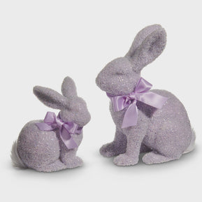 Purple Beaded Bunnies - Short