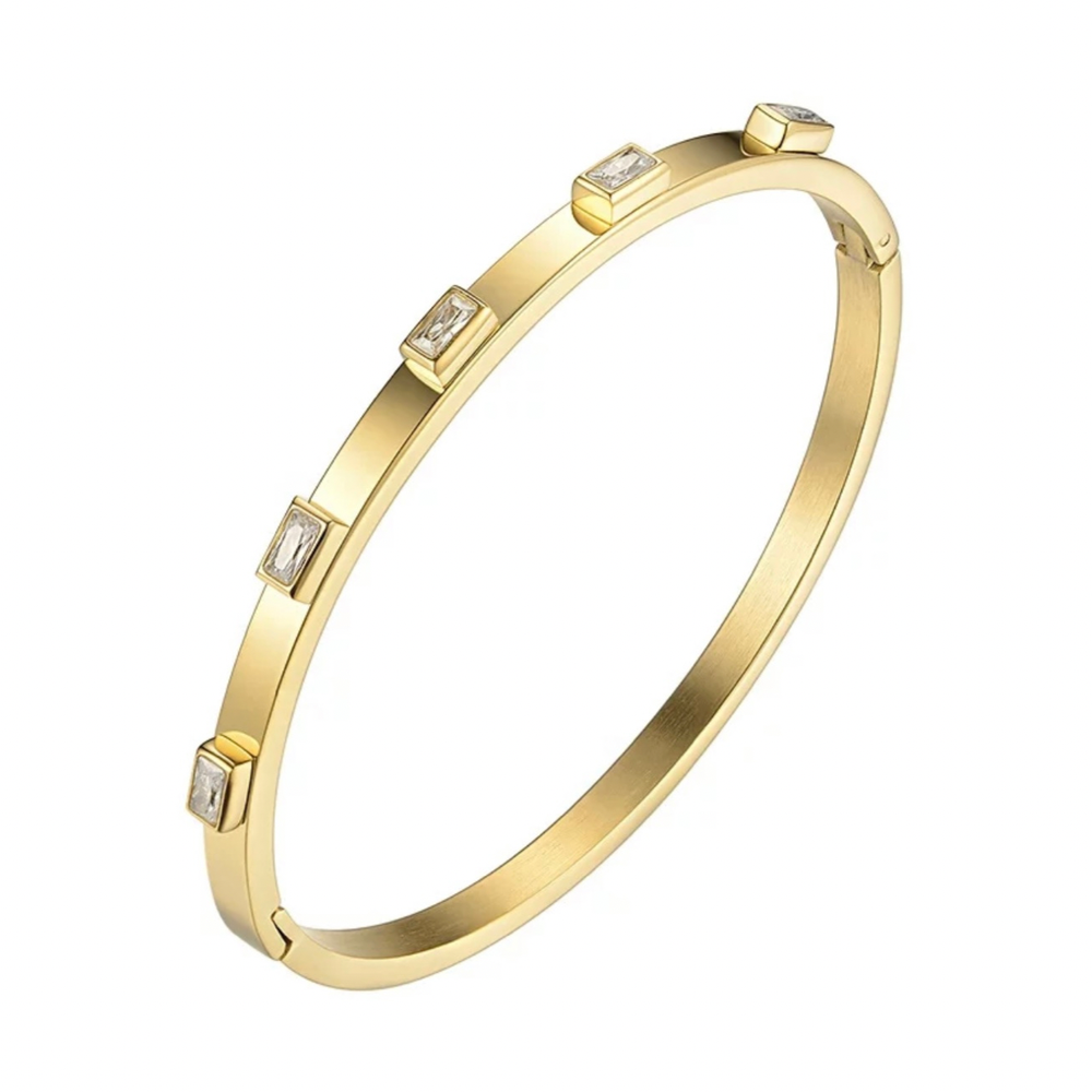 Baguette Bangle Bracelet