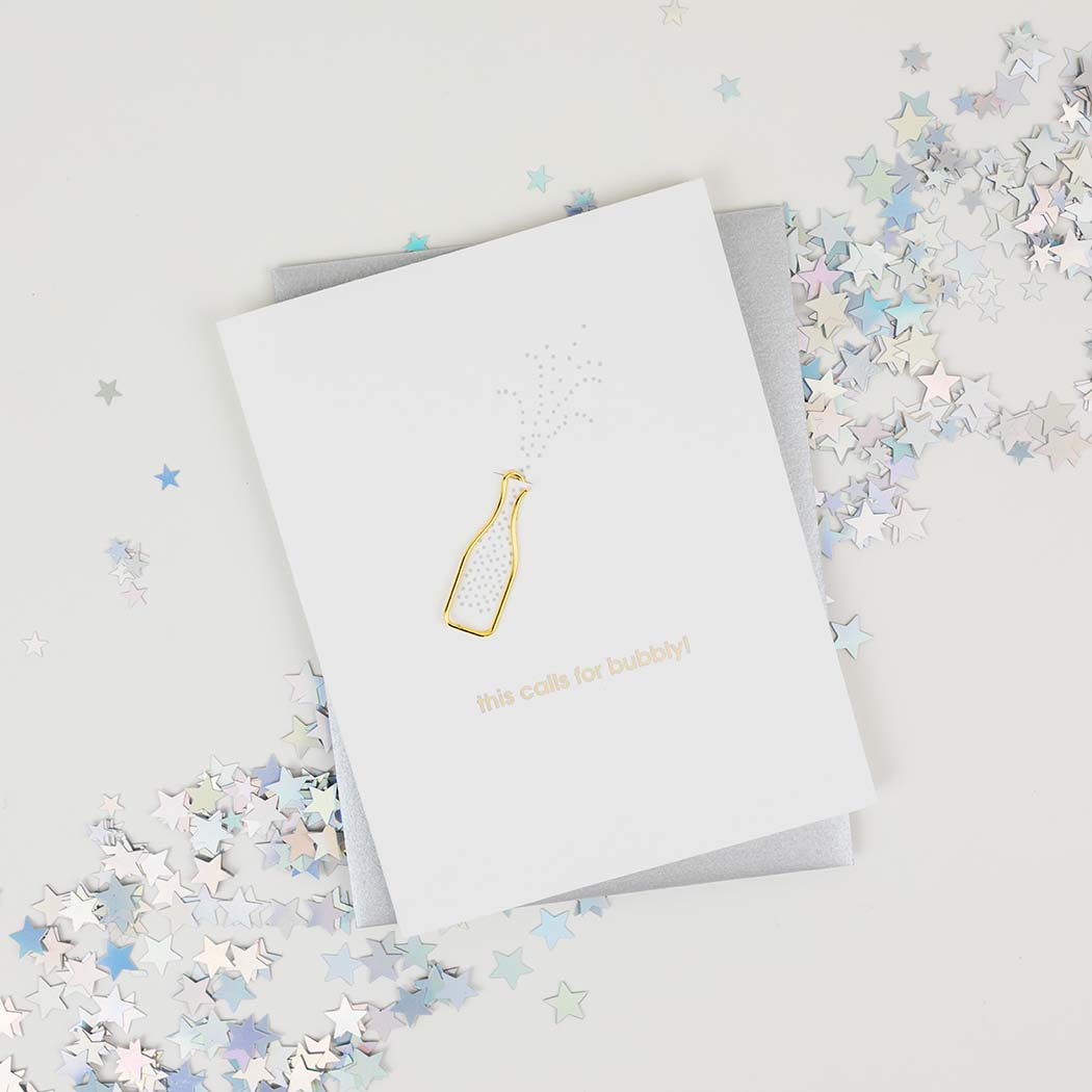 Card - This Calls For Bubbly