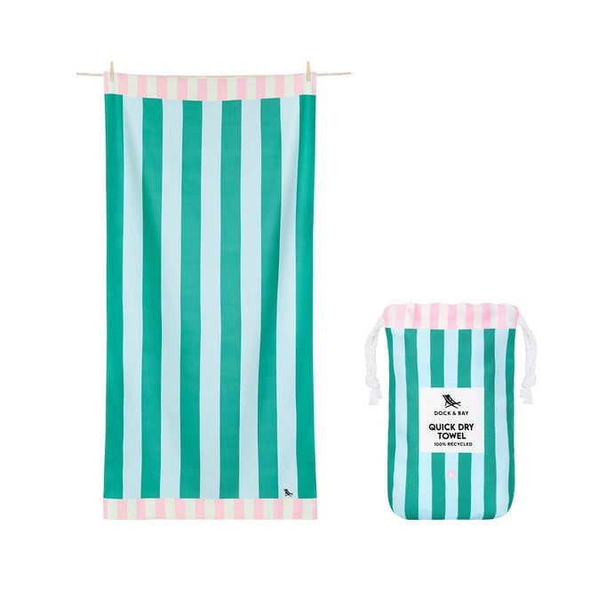 Quick Dry Towel - Pastel Pier