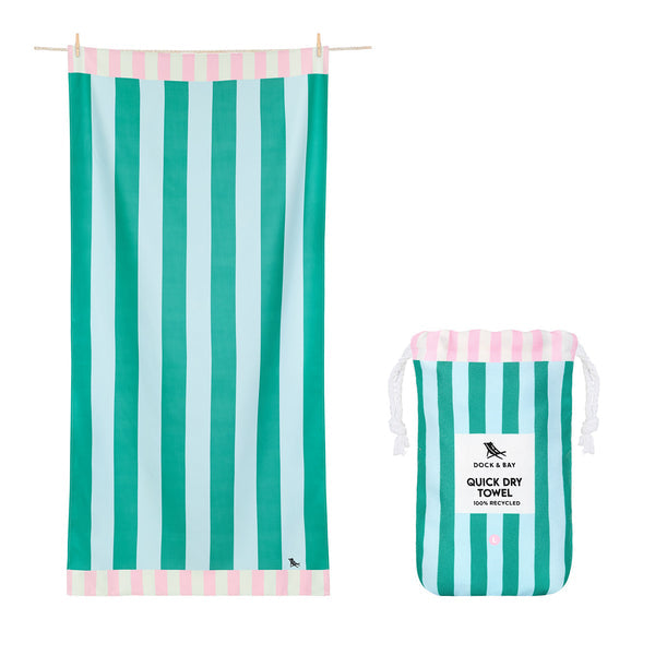 Quick Dry Towel - Pastel Pier
