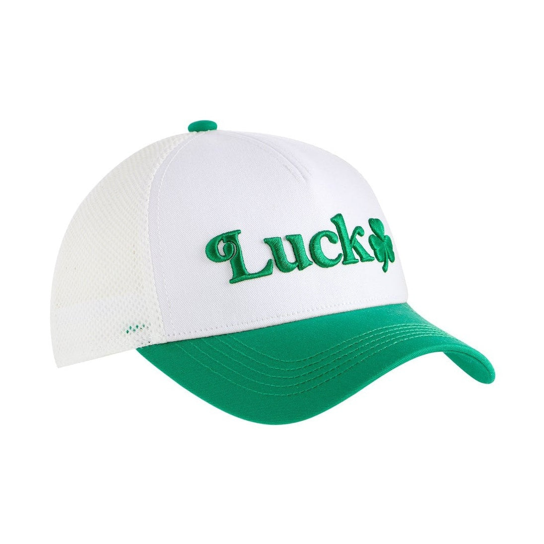 Lucky Shamrock Trucker Hat