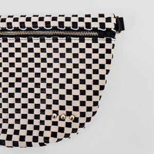 Checkered Black - Westlyn Woven Bum Bag