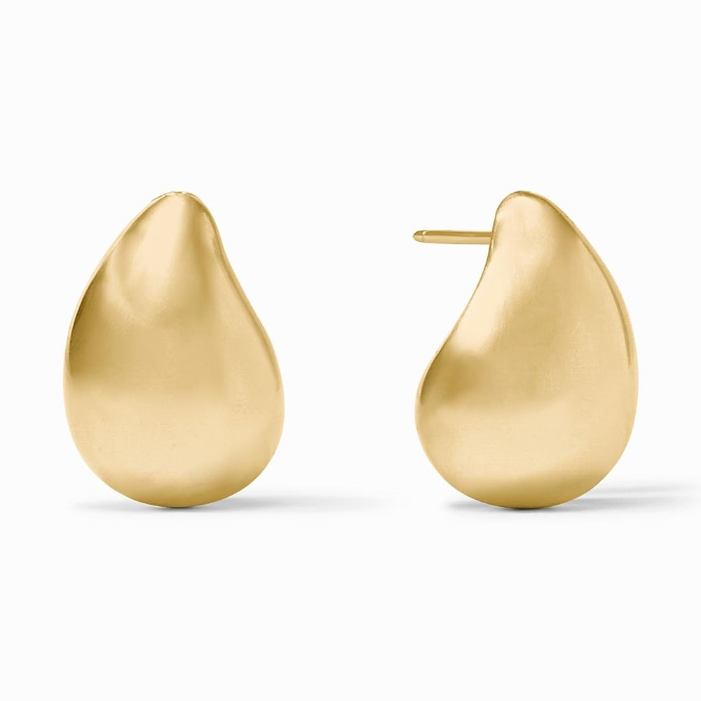 Gold Wave Earring - S