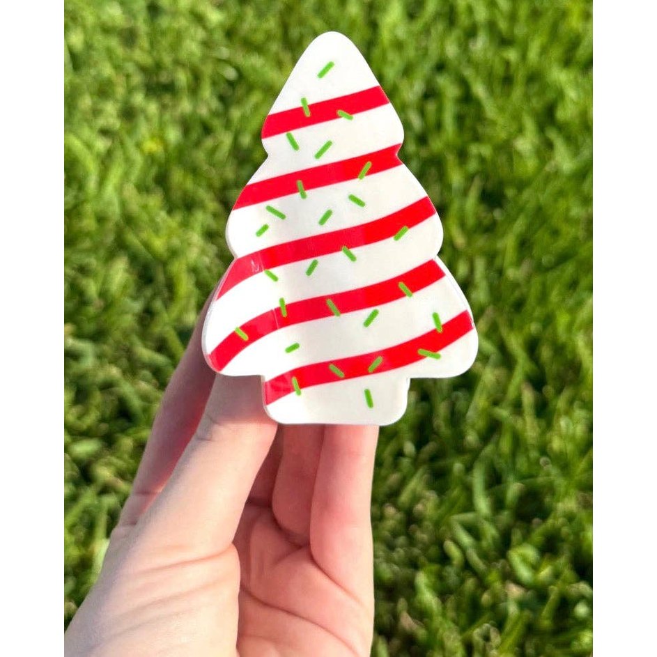 Christmas Tree Cake Clip