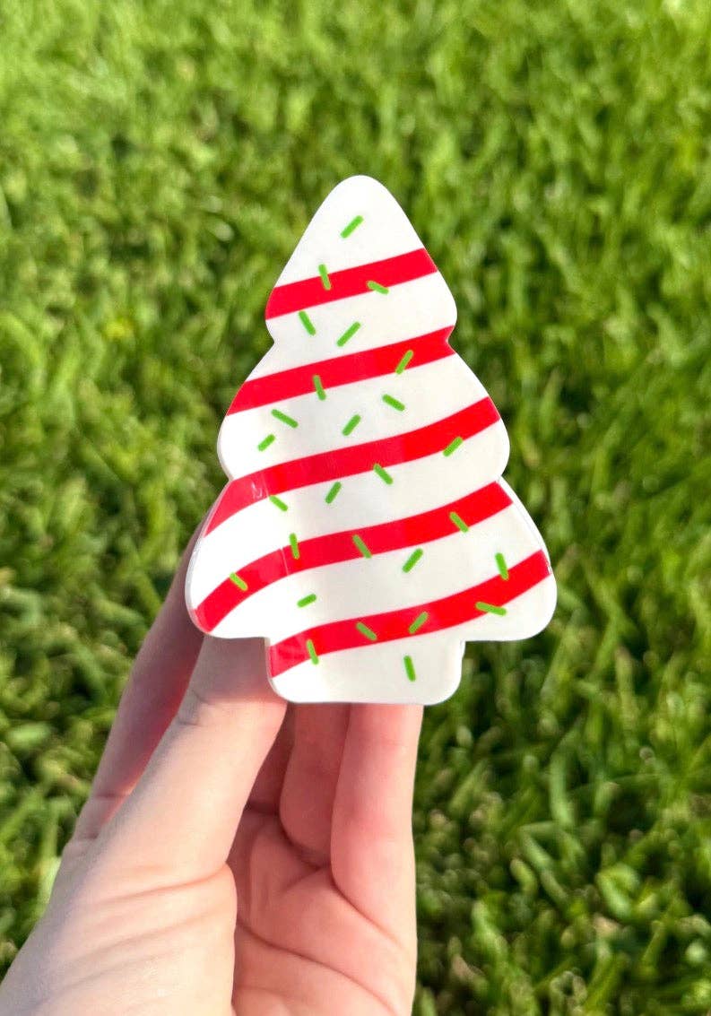 Christmas Tree Cake Clip