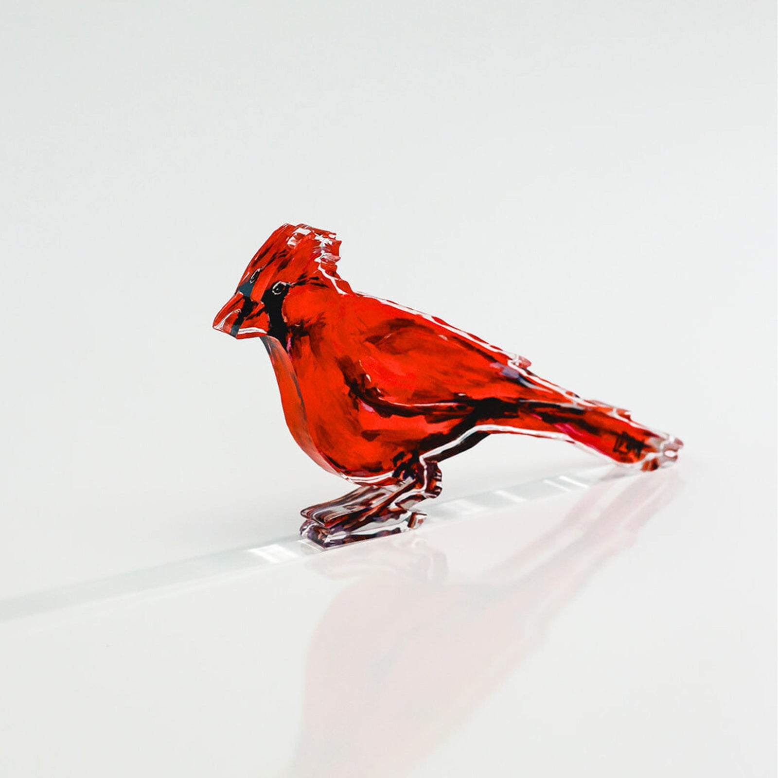 Acrylic Messenger Cardinal