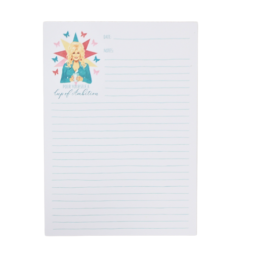 Dolly Inspired Notepad