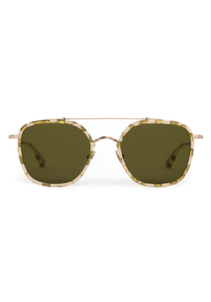 Austin Eyewear- 12K Titanium + Oki Yuzu