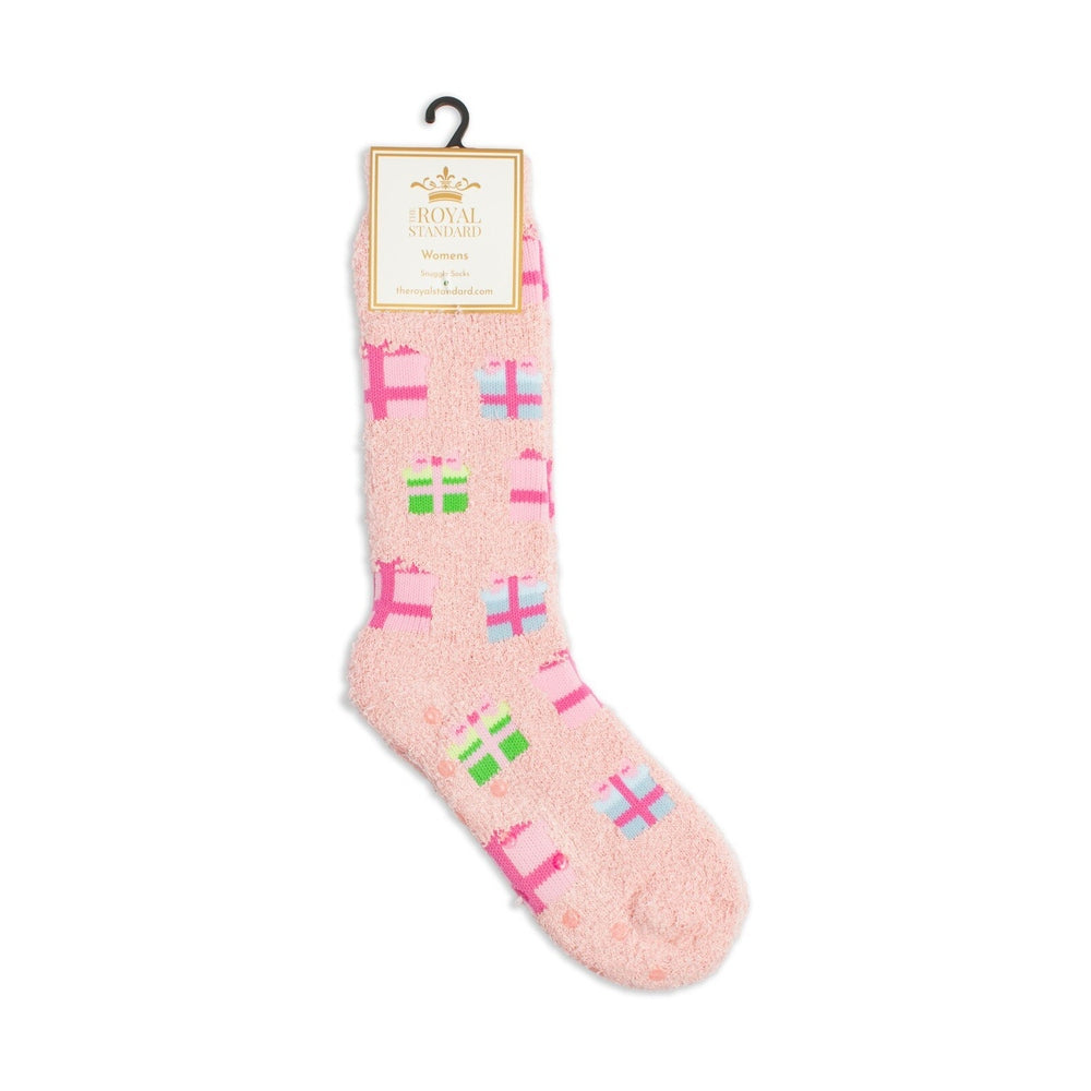 Women's Christmas Present Snuggle Socks